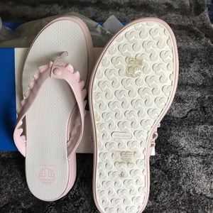 tory burch ruffle flip flops